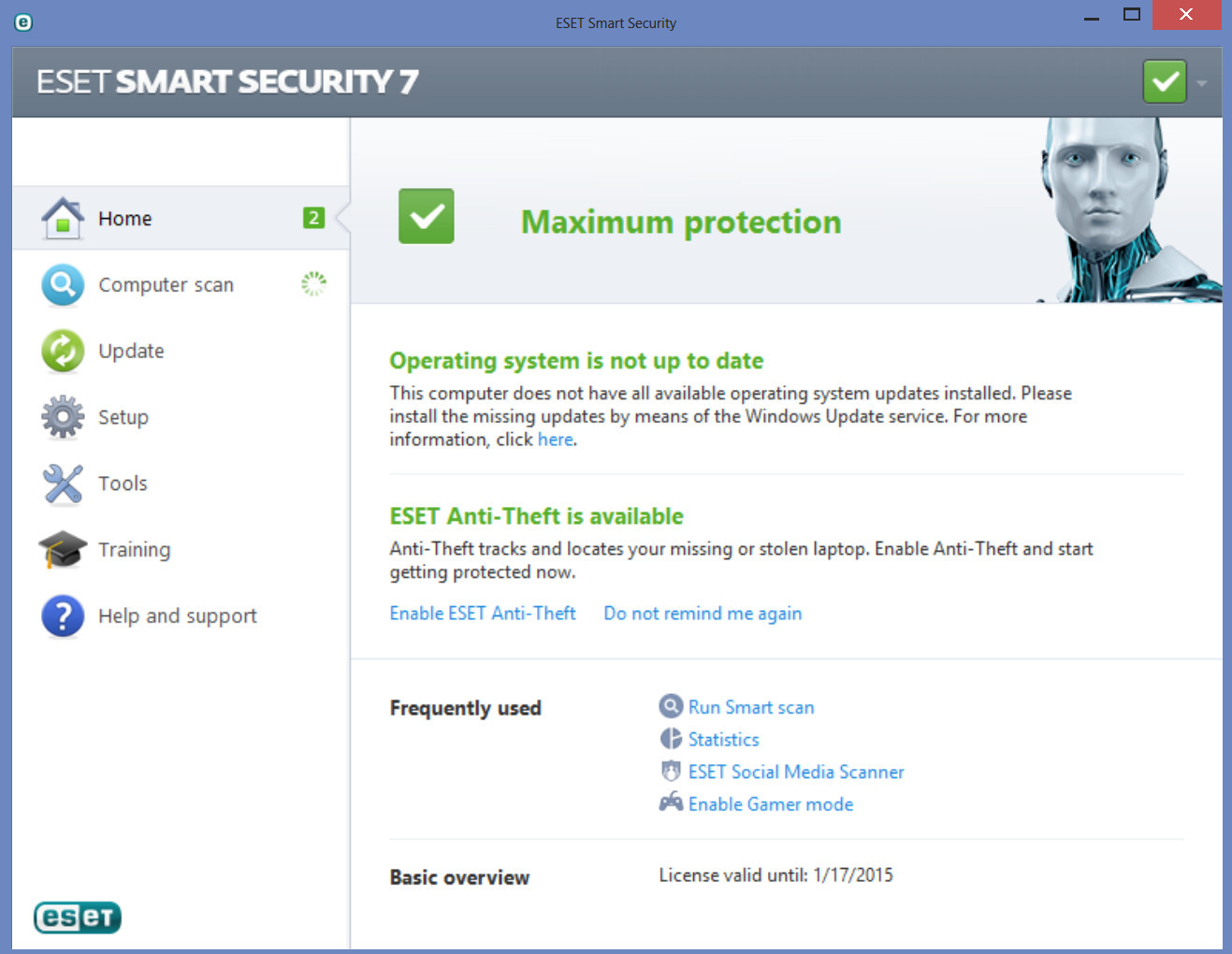 Smart security. ESET nod32 Smart Security. Интерфейс Есет нод32 смарт секьюрити. ESET Smart Security 7. Программа для обновления НОД 32.